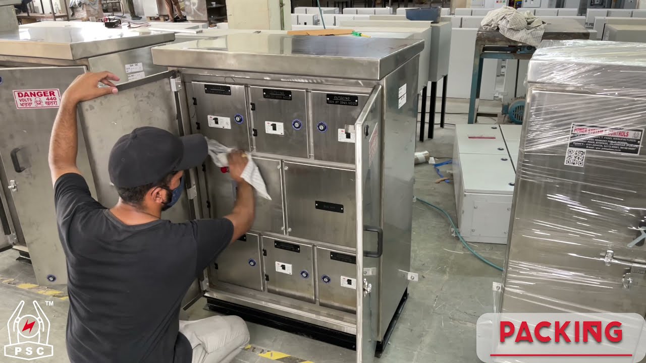 How Stainless steel Electrical Panels are made? | SS-316 | 4K