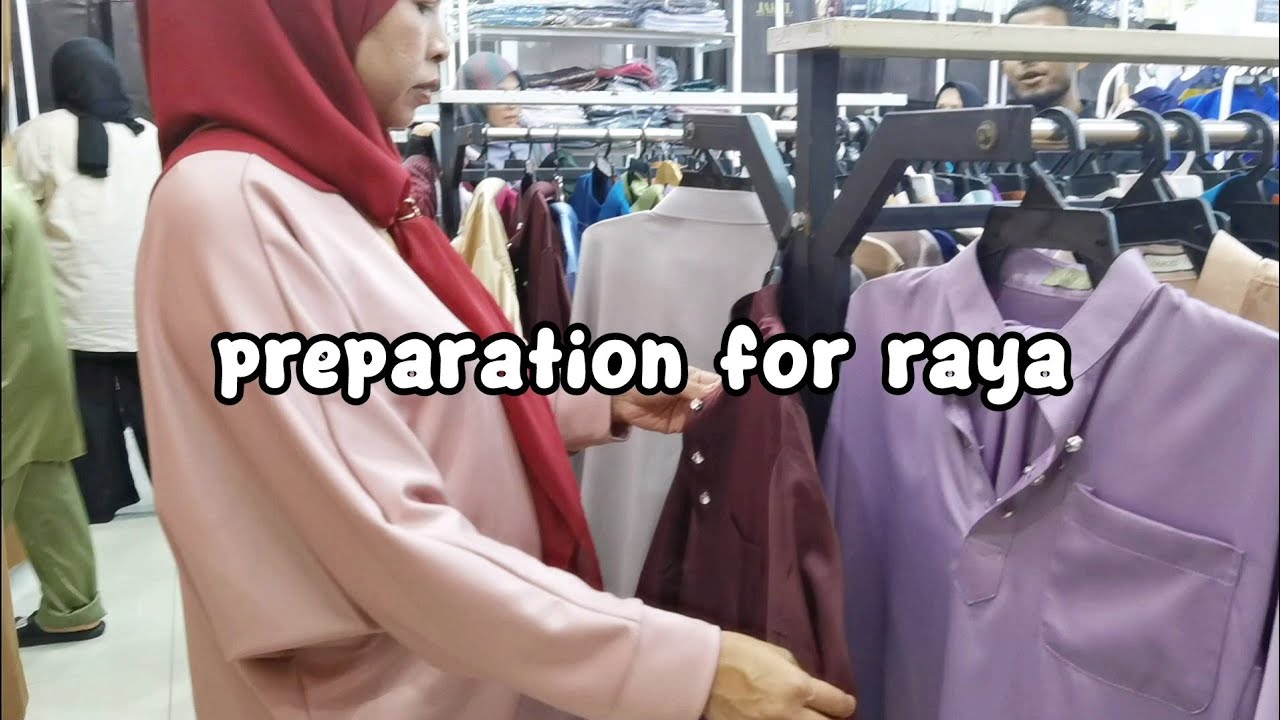 Vlog || preparation for raya 2026