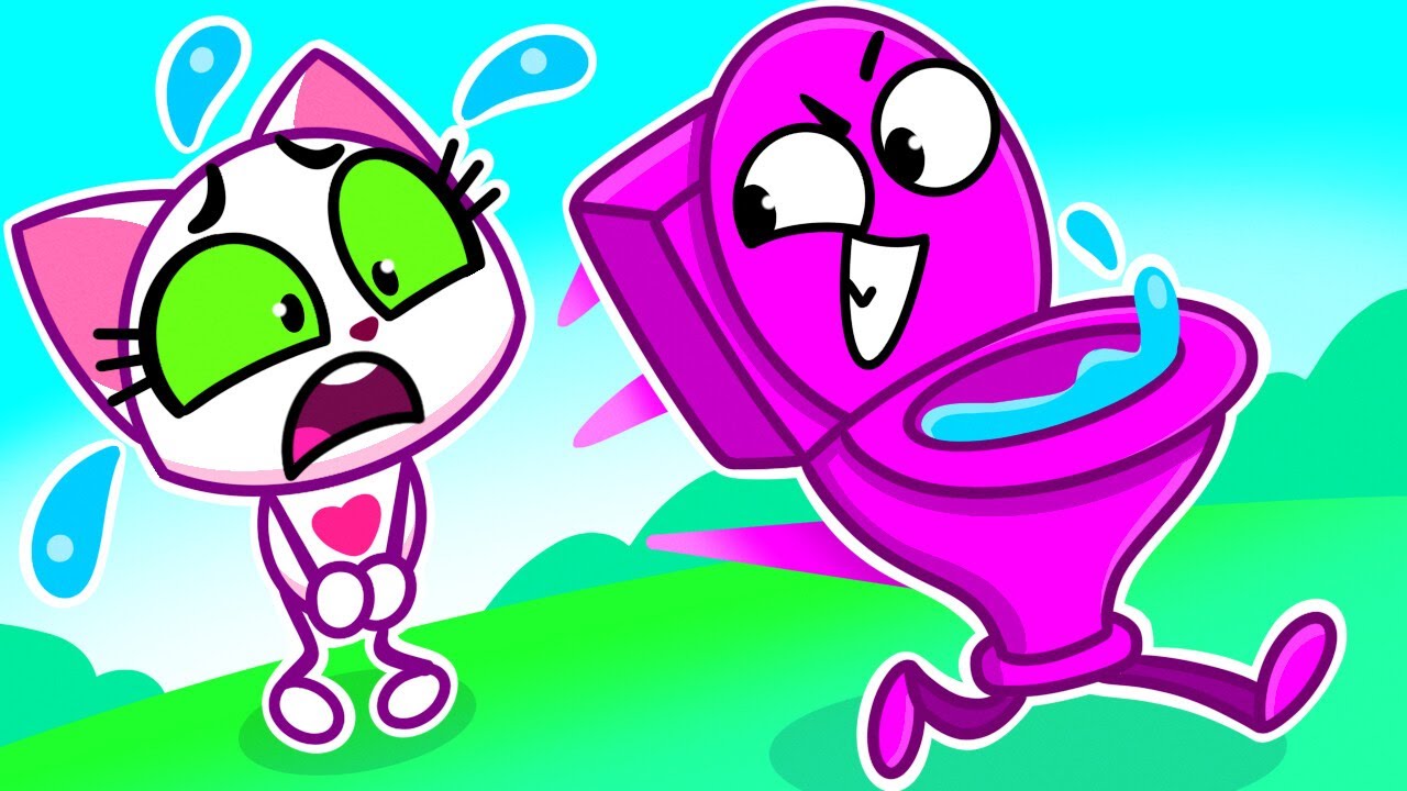 Potty Training Song 🚽 Where Is My Potty?! 😻 Learn Good Habits for Kids 🎵 Funny Cartoons
