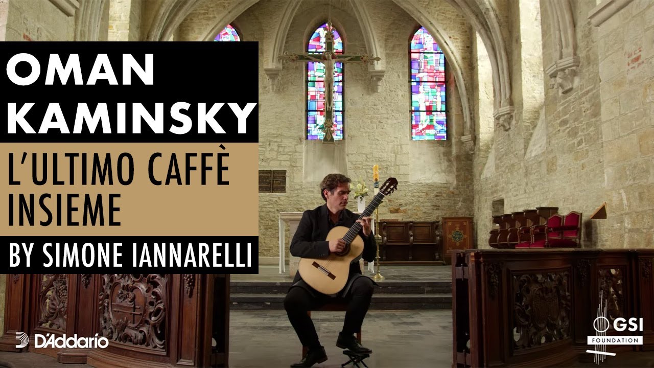 Oman Kaminsky performs Simone Iannarelli's 