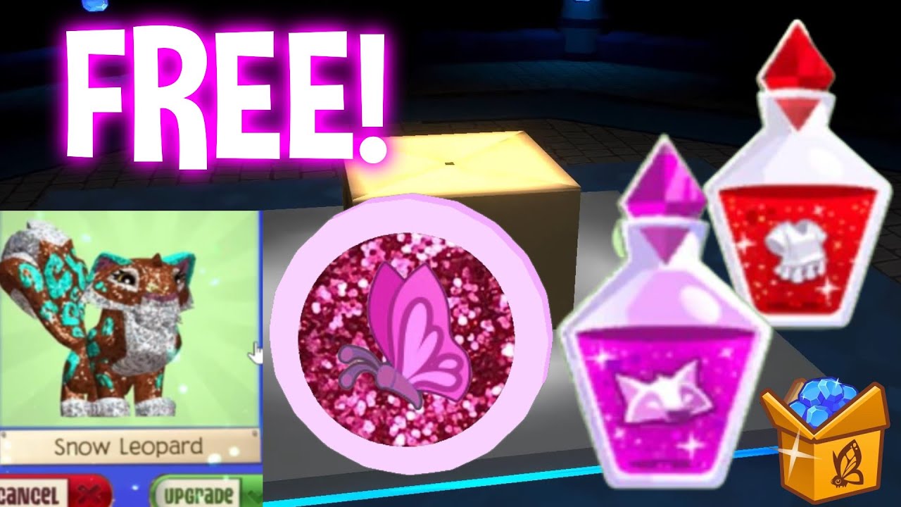 HOW TO GET FREE GLITTER SUPER BOX | Glitter Animal Potion, Clothing Potion, Pet Tokens | Animal Jam