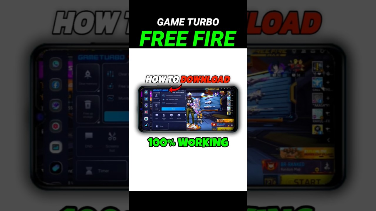 How to Download Game Turbo | How to Download Game Booster | How to use Game Turbo & Game Booster