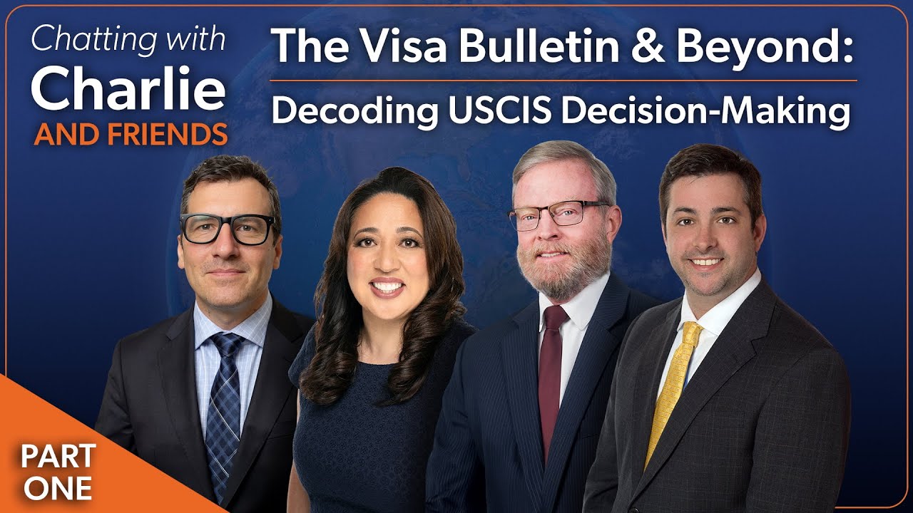 Общение с Чарли и друзьями | Вебинар Visa Bulletin & Beyond, ЧАСТЬ ПЕРВАЯ (20.11.2025)
