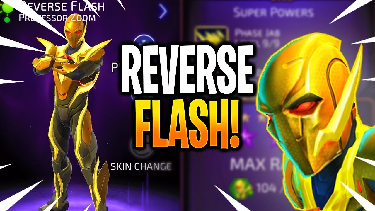 *NEW* REVERSE FLASH SHOWCASE & GAMEPLAY! - DC Legends