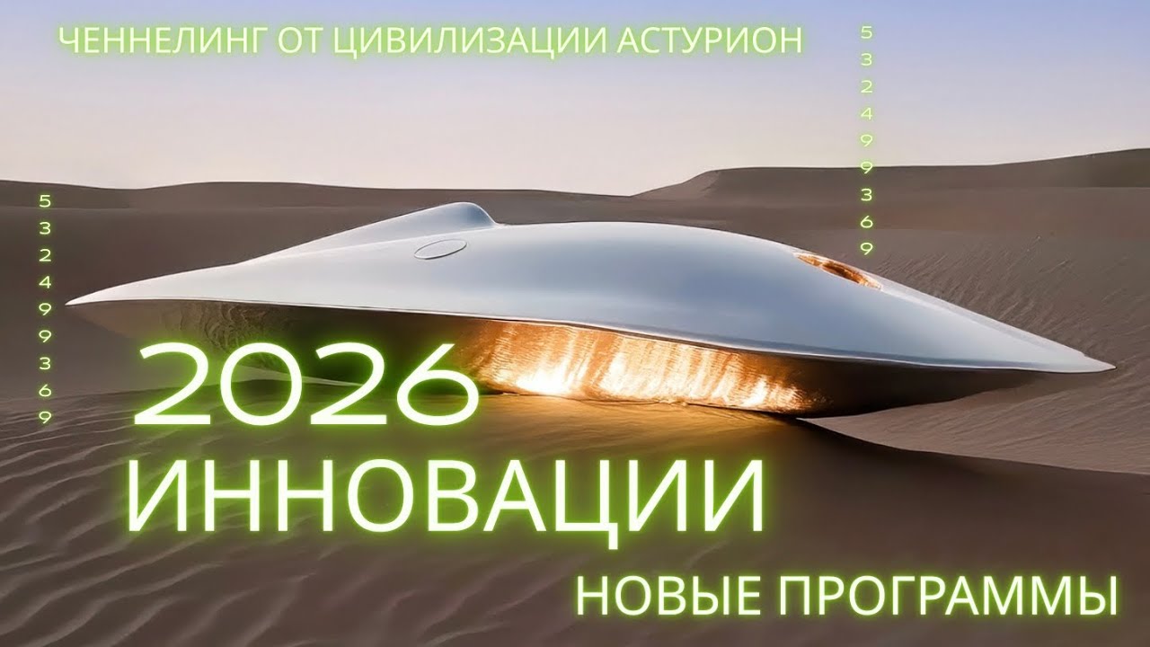 Ченнелинг- 2026 год. Новые программы. Инновации. 