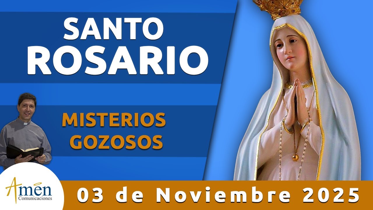 Santo Rosario de Hoy Lunes 03 Noviembre 2025  l Padre Carlos Yepes l Cat&oacute;lica l Rosario l Am&eacute;n