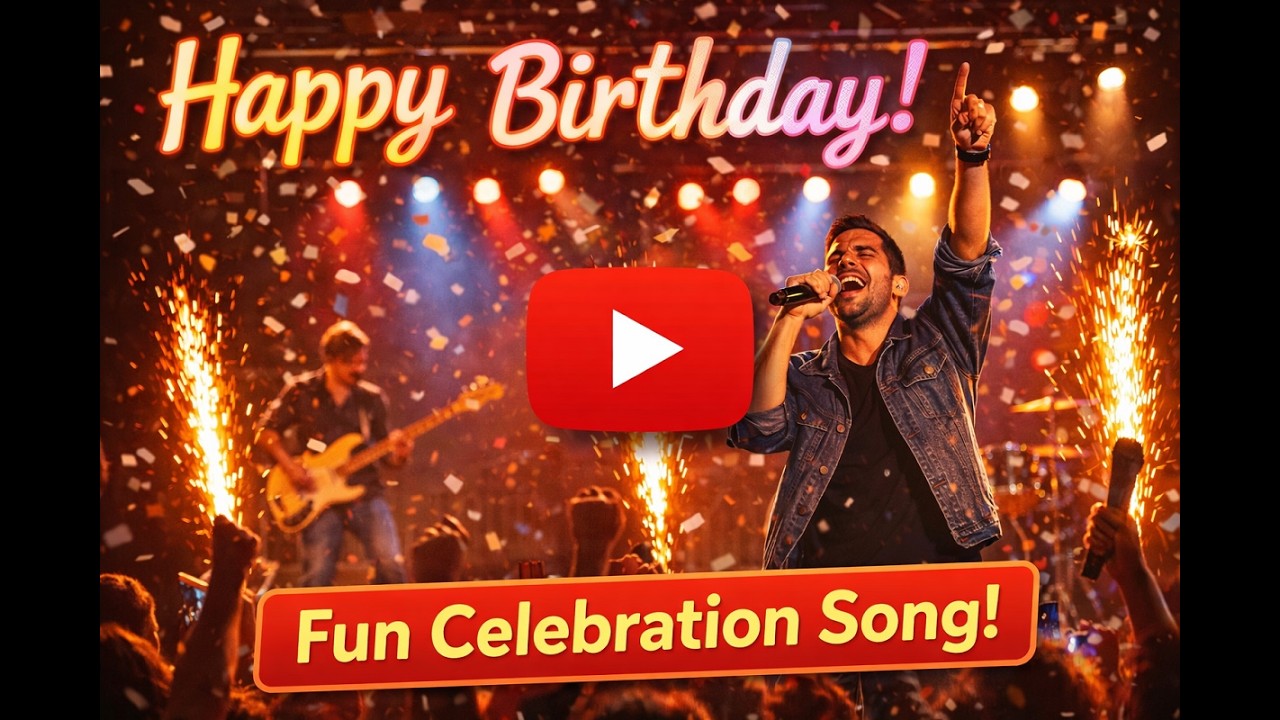 🎉The Birthday Anthem Everyone Can Sing | Crowd Party Version