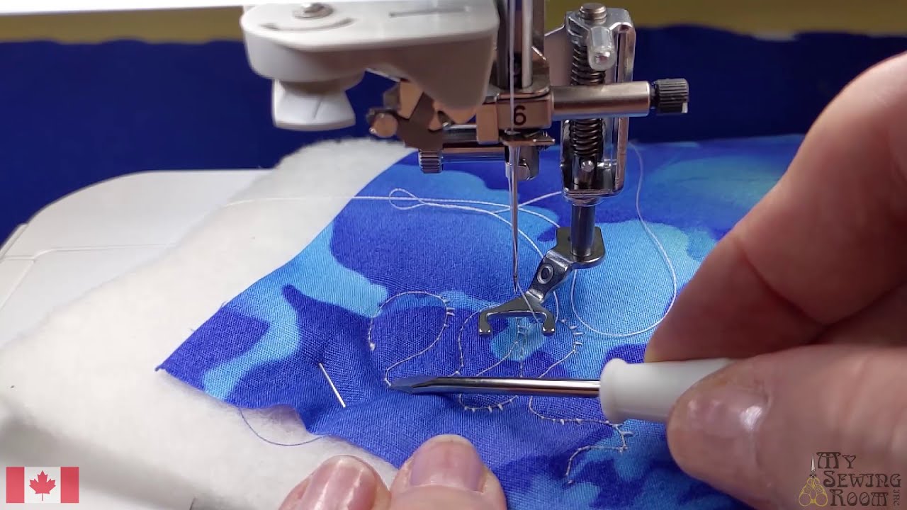 Brother Level 2 Part 13: Free Motion Quilting