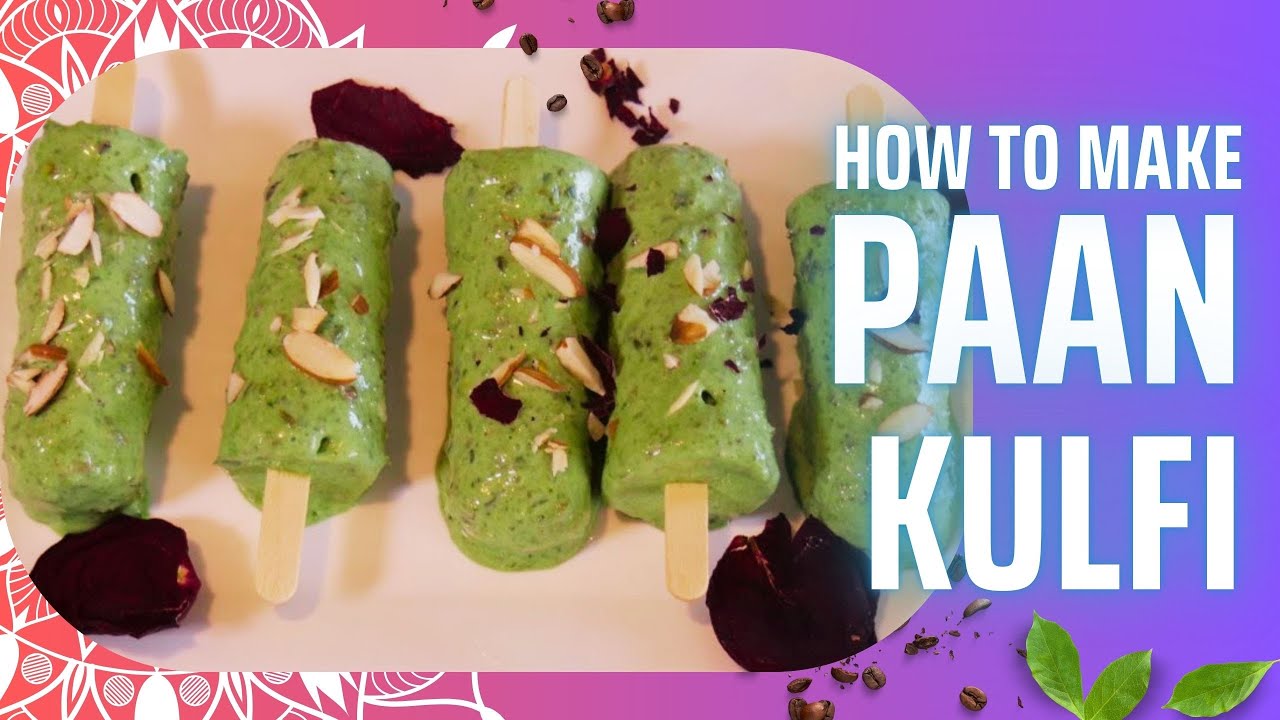 पान कुल्फी: गर्मियों के लिए परफेक्ट ट्रीट |  Paan Kulfi in 5 min that I never get tired of eating