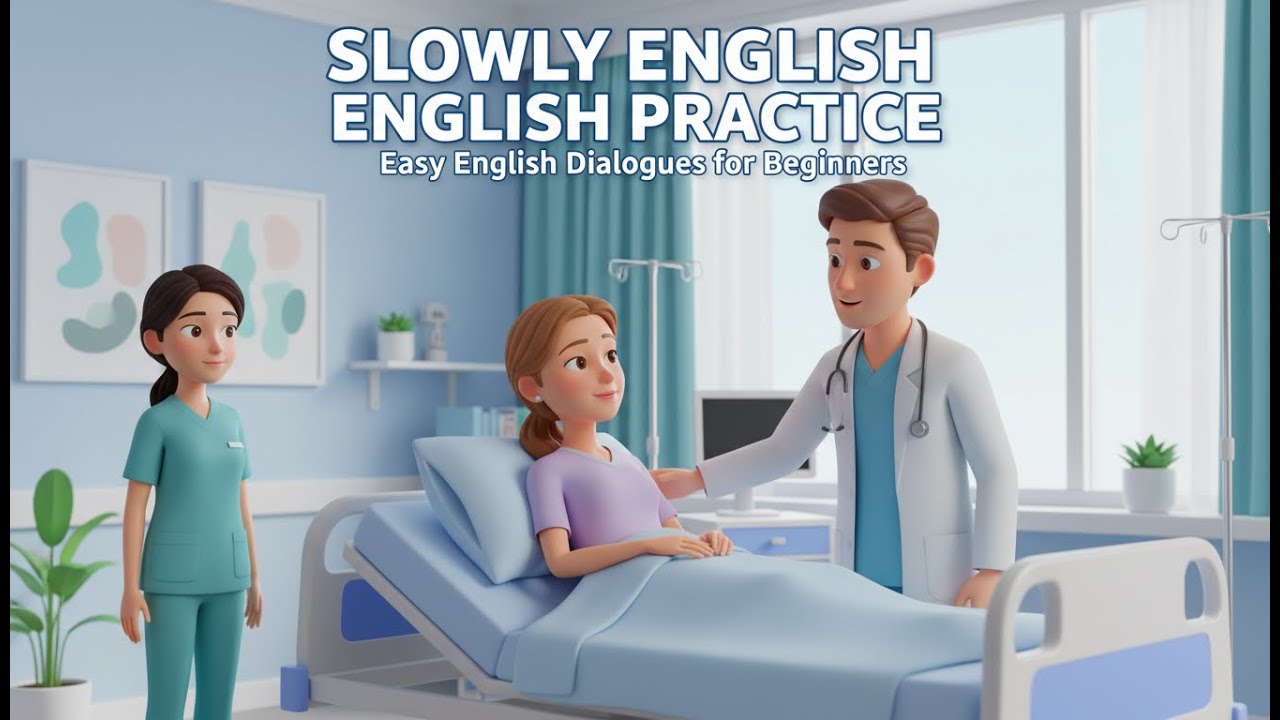 10 Simple Real-Life Conversations for Seeing a Doctor | Real Life Dialogues (A1–A2)