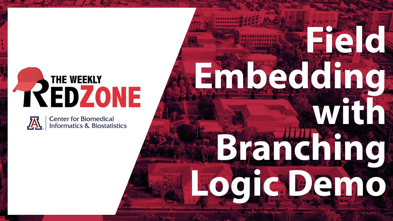 REDZone - Field Embedding with Branching Logic Demo