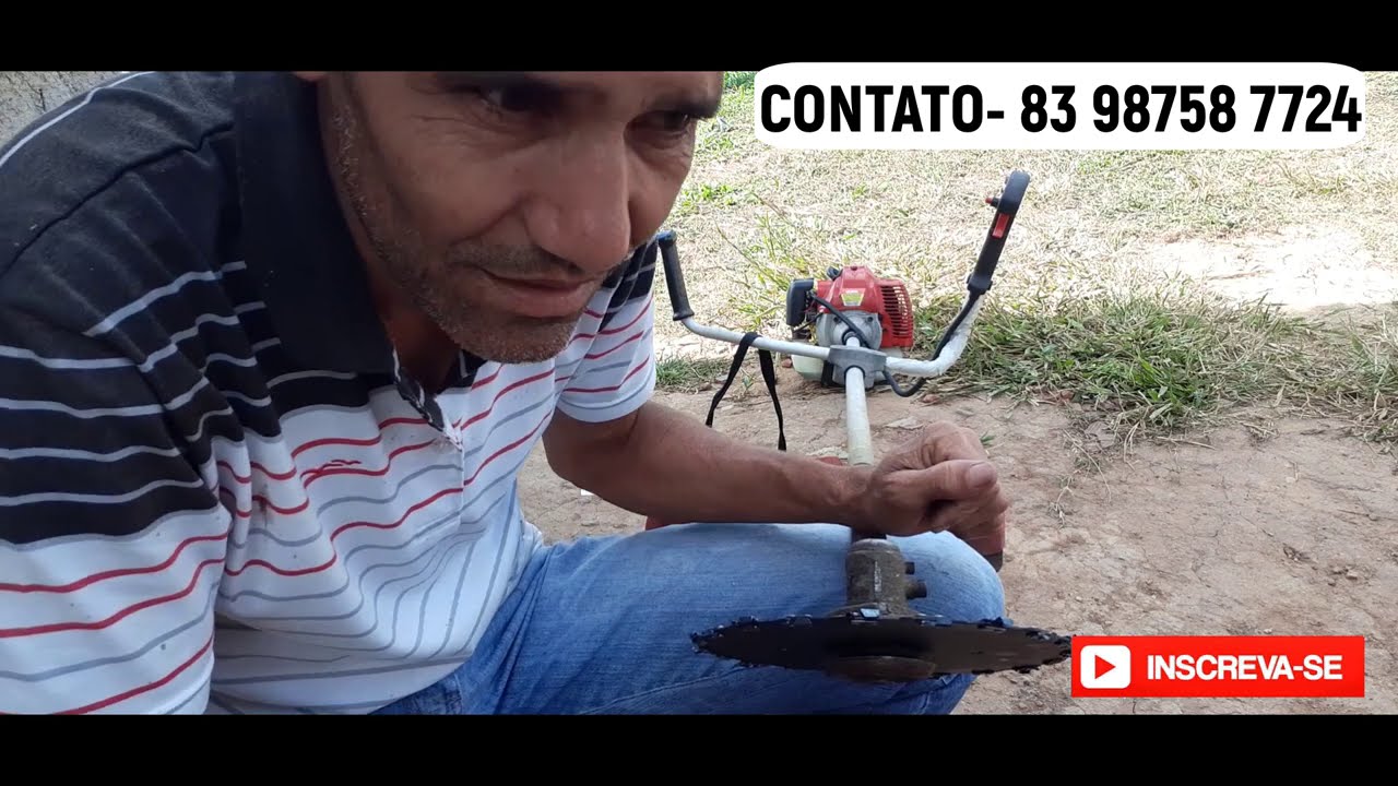 COMO MONTAR DISCO DE SERRA TIPO MOTOSSERRA-