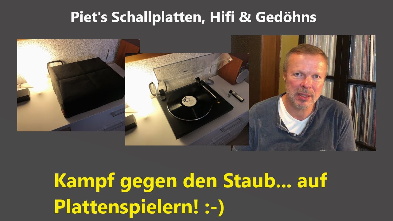 Kampf gegen den Staub... auf Plattenspielern! :-)