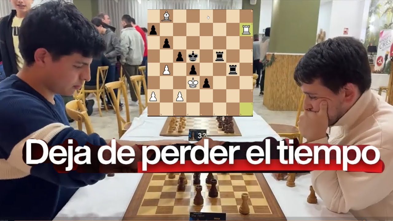 Un Maestro FIDE me dio una lección para que yo pueda dártela a ti. (Agradeceme luego)