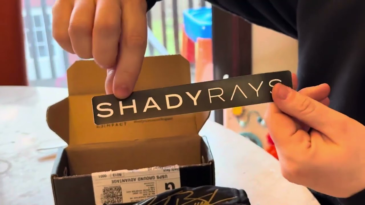 Unboxing SHADYRAYS Talon Kyle Busch Edition Sunglasses ​⁠​⁠
