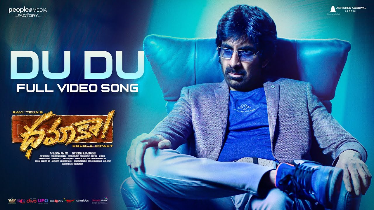 Du Du - Official Video Song | Dhamaka | Ravi Teja | Sreeleela | Thrinadha Rao | Bheems Ceciroleo