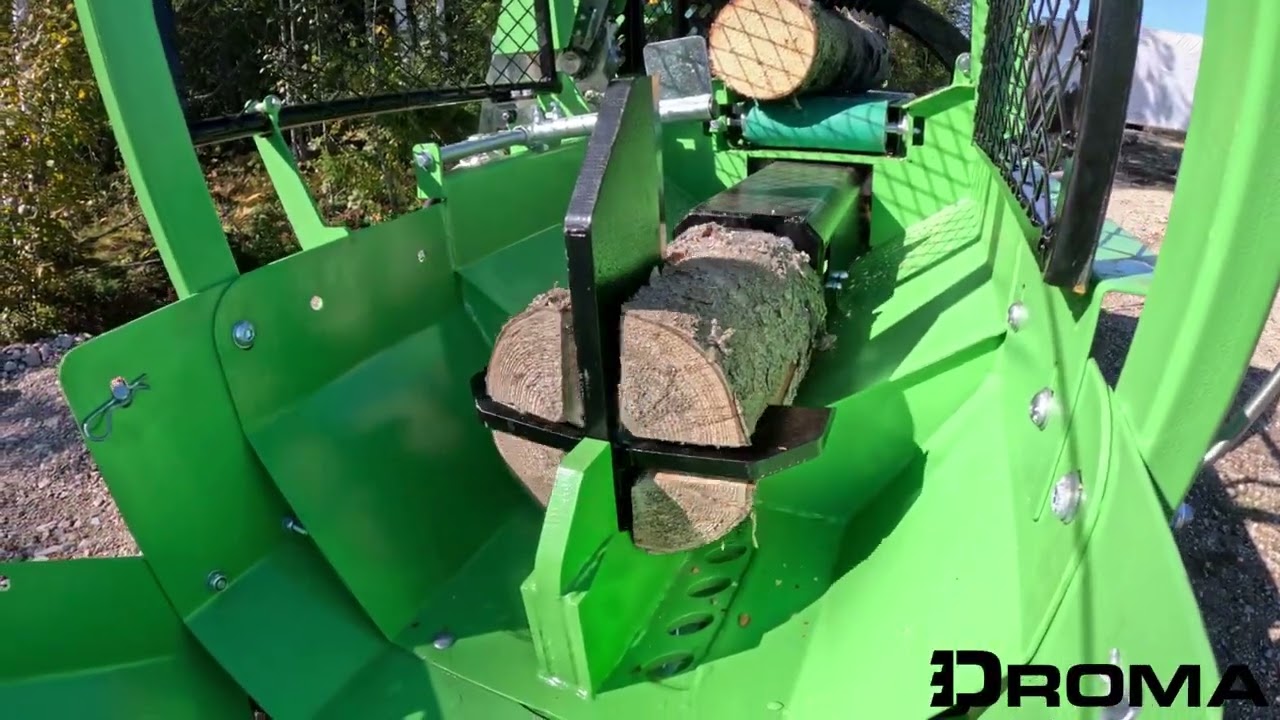 Klapikone 20 t / 14 hp telavetoinen, Droma Wood