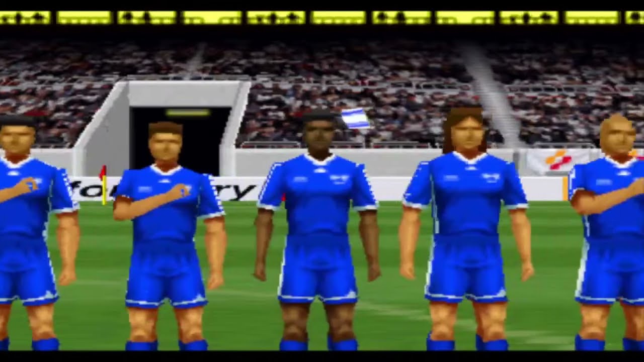 International Superstar Soccer Pro 98  - ISS PRO 98 : World All Stars VS Europe All Stars