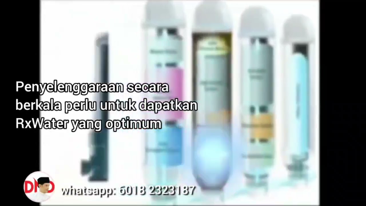 DND Rx Water Dr Noordin Darus Cara Pemasangan Mudah DIY WA: 6018-2323187