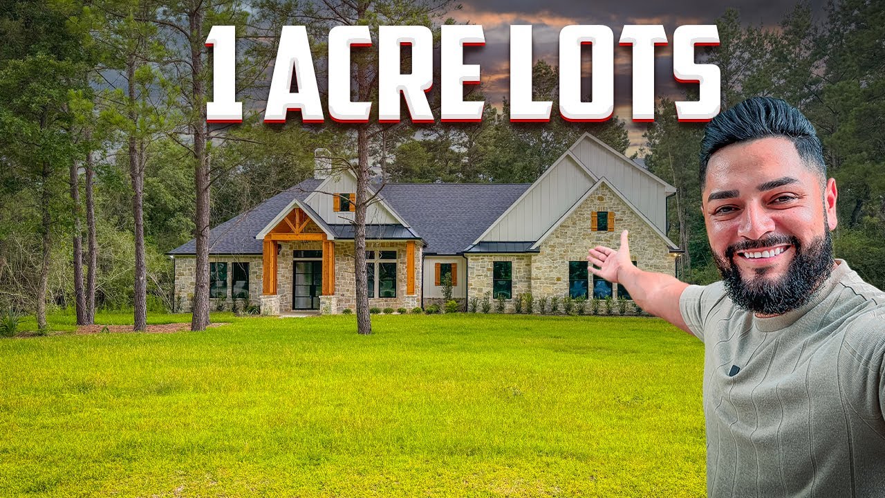 New Homes on 1+ Acre Lots in Magnolia Texas | Houston Texas Suburb