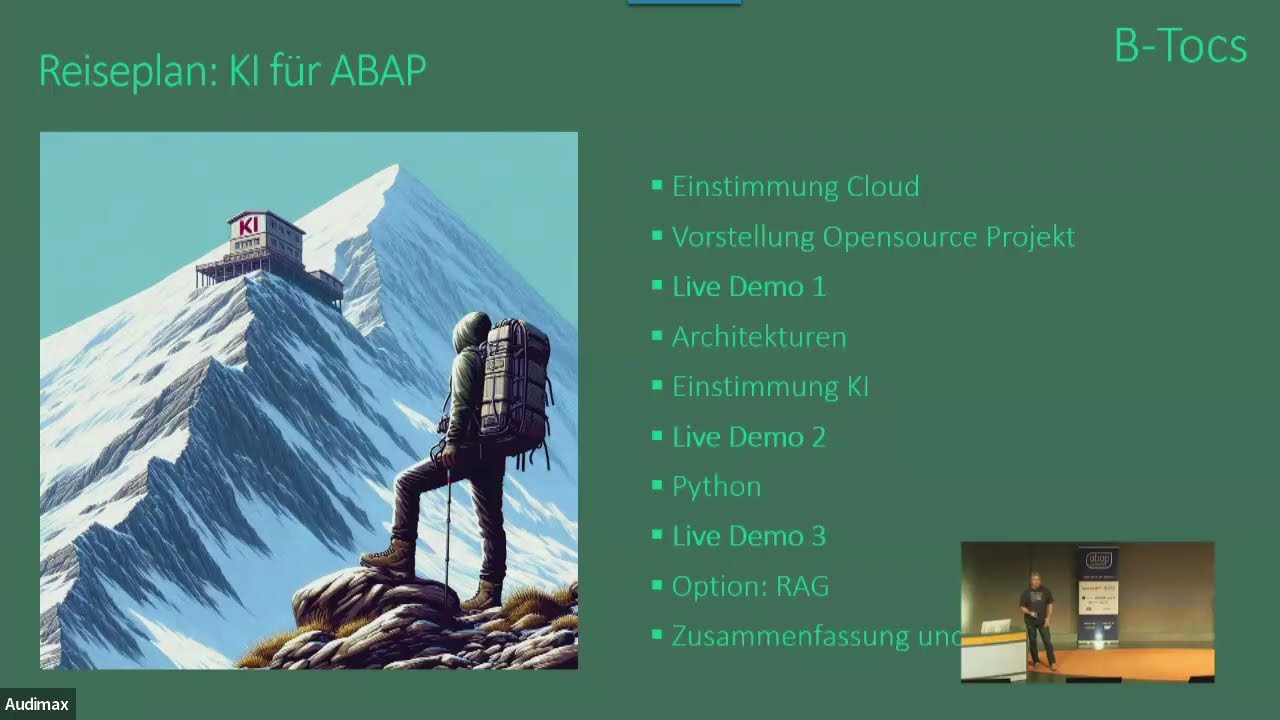 KI für ABAP - Vorstellung Open Source Projekt