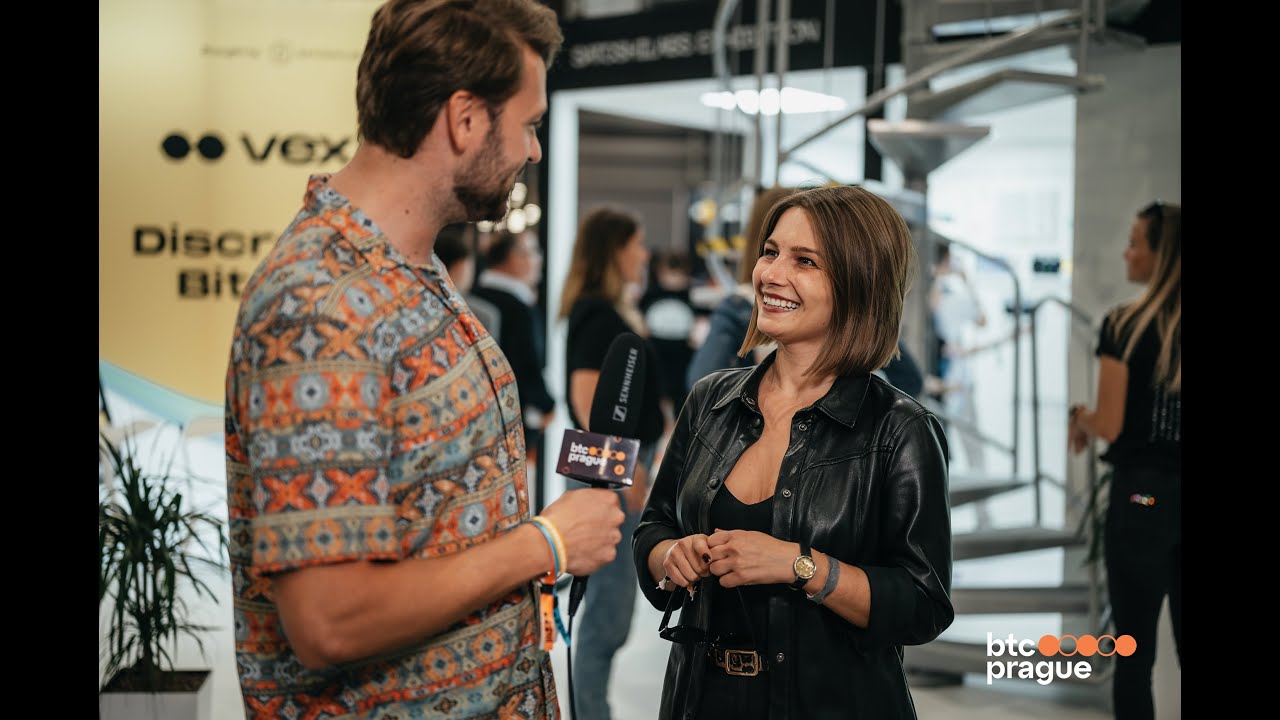 SatoshiLabs - Vexl - Lea Petr&aacute;&scaron;ov&aacute; (BTCPrague 2023 Expo Interview)