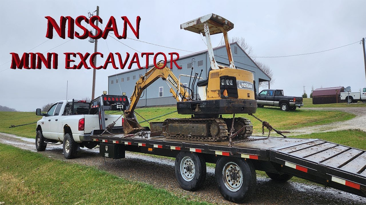 New to me, Nissan N260 Mini Excavator Final Drive Replacement