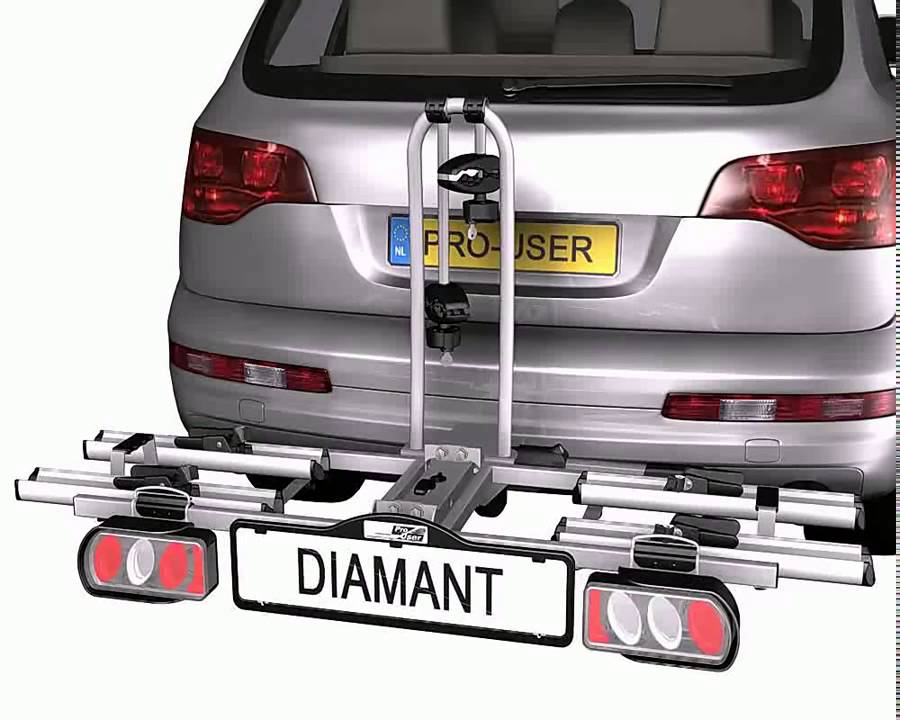 PRO USER DIAMANT Bagażnik Uchwyt Rowerowy na Hak Rower Rowery Paltforma