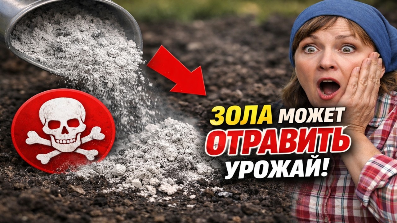 ВСЯ ПРАВДА О ЗОЛЕ: Удобрение или ЯД для вашего урожая?