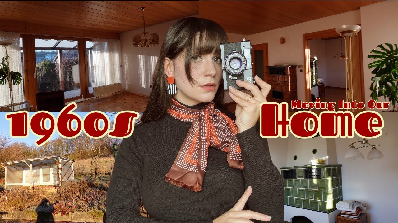 Рождественский видеоблог, день 22 (Влог № 11): Переезд в наш дом мечты в стиле 1960-х годов.