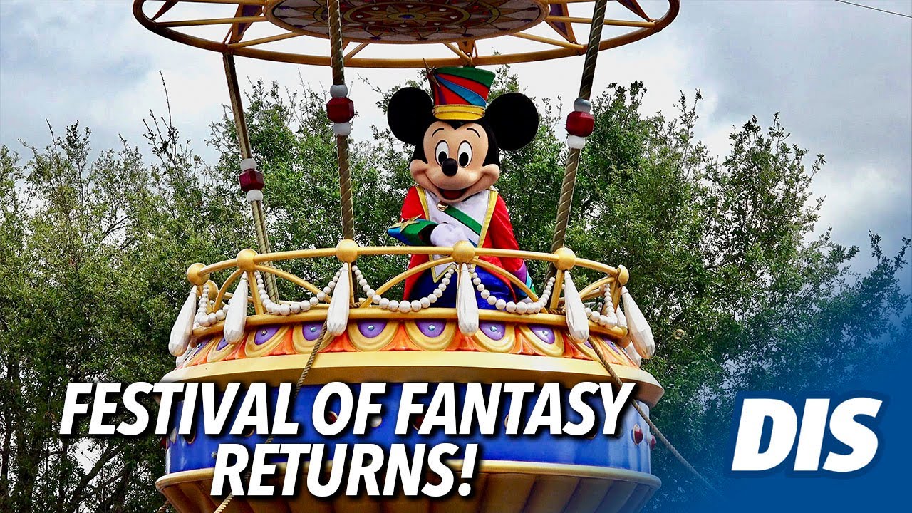 Festival of Fantasy Parade Returns to Magic Kingdom After Nearly 2 Years