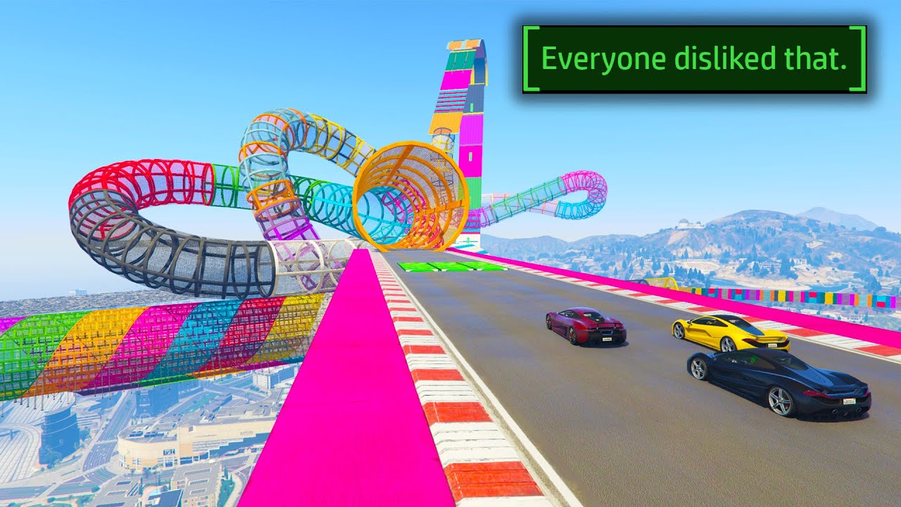 Гонки GTA 5, которые расстроили всех