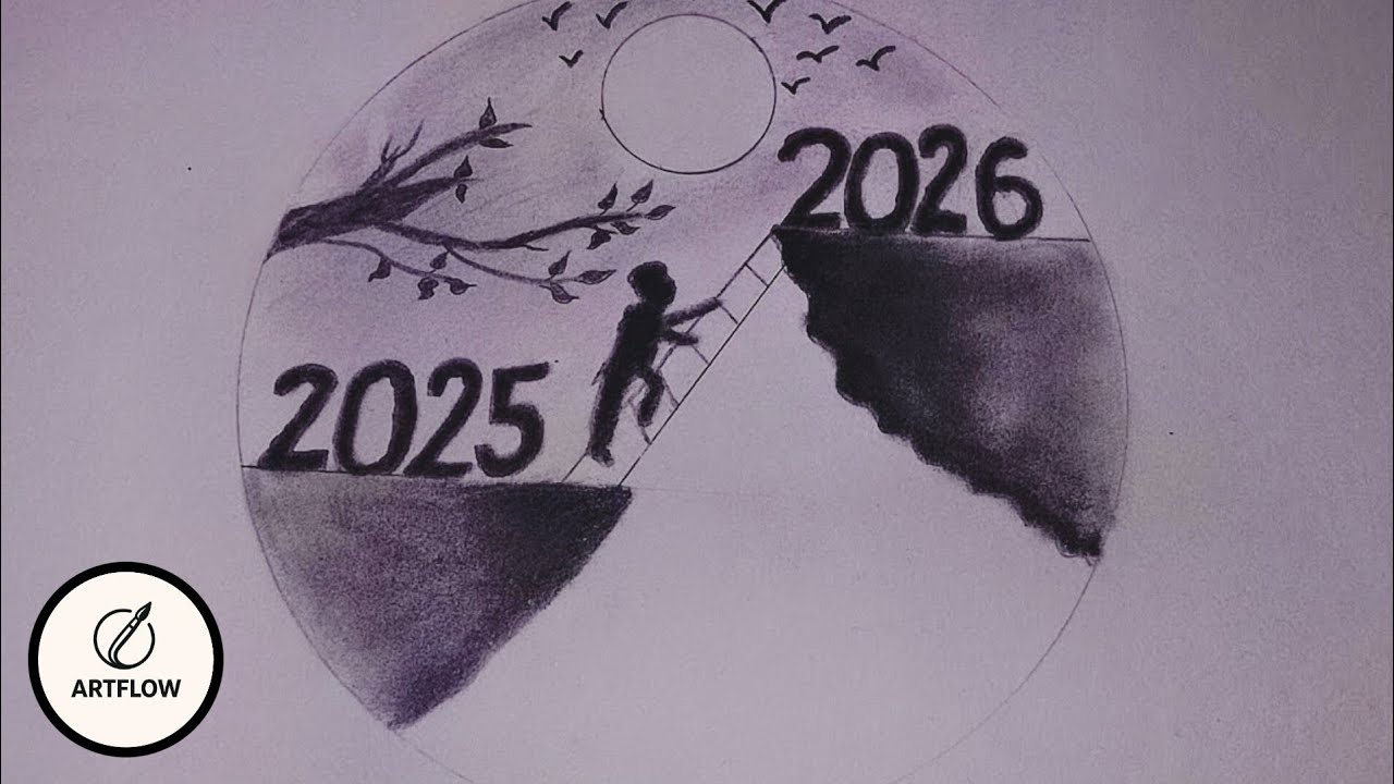 Drawing: From 2025 to 2026 | One Step Closer to Hope