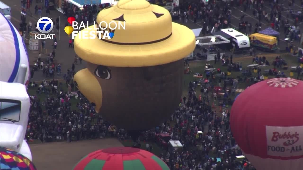 Best moments from Saturday's Balloon Fiesta static display