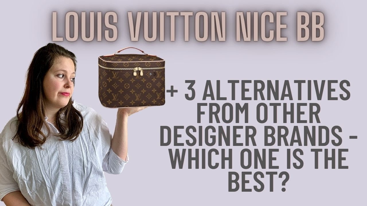 LOUIS VUITTON NICE BB // DESIGNER VANITY CASE COMPARISON