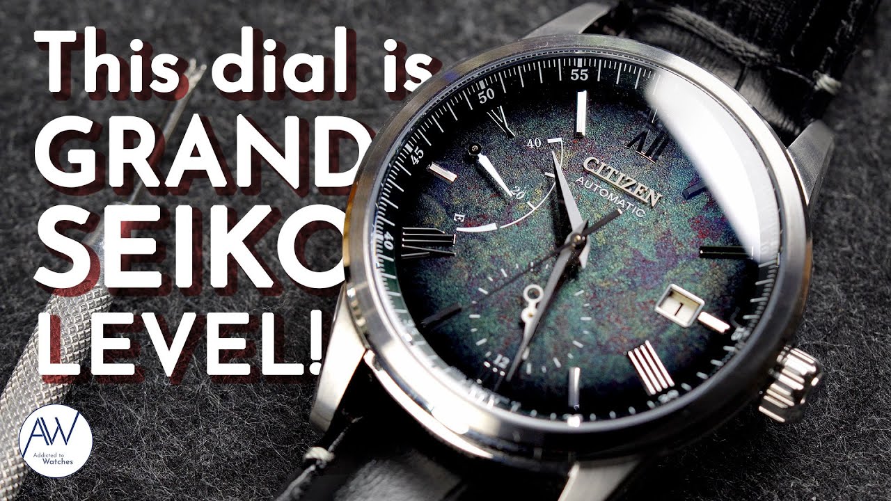 This dial is Grand Seiko level! | Citizen NB3020-16W