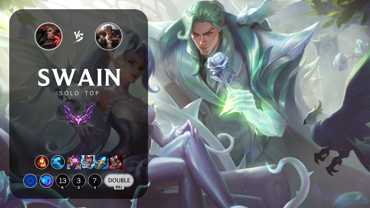 Swain Top vs Sett - EUW Master Patch 14.1