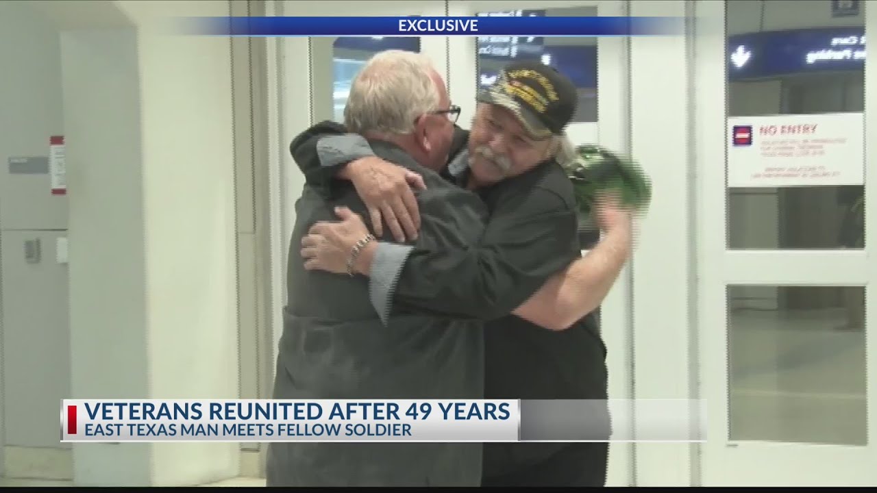 Veterans Reunited A Half Century Later