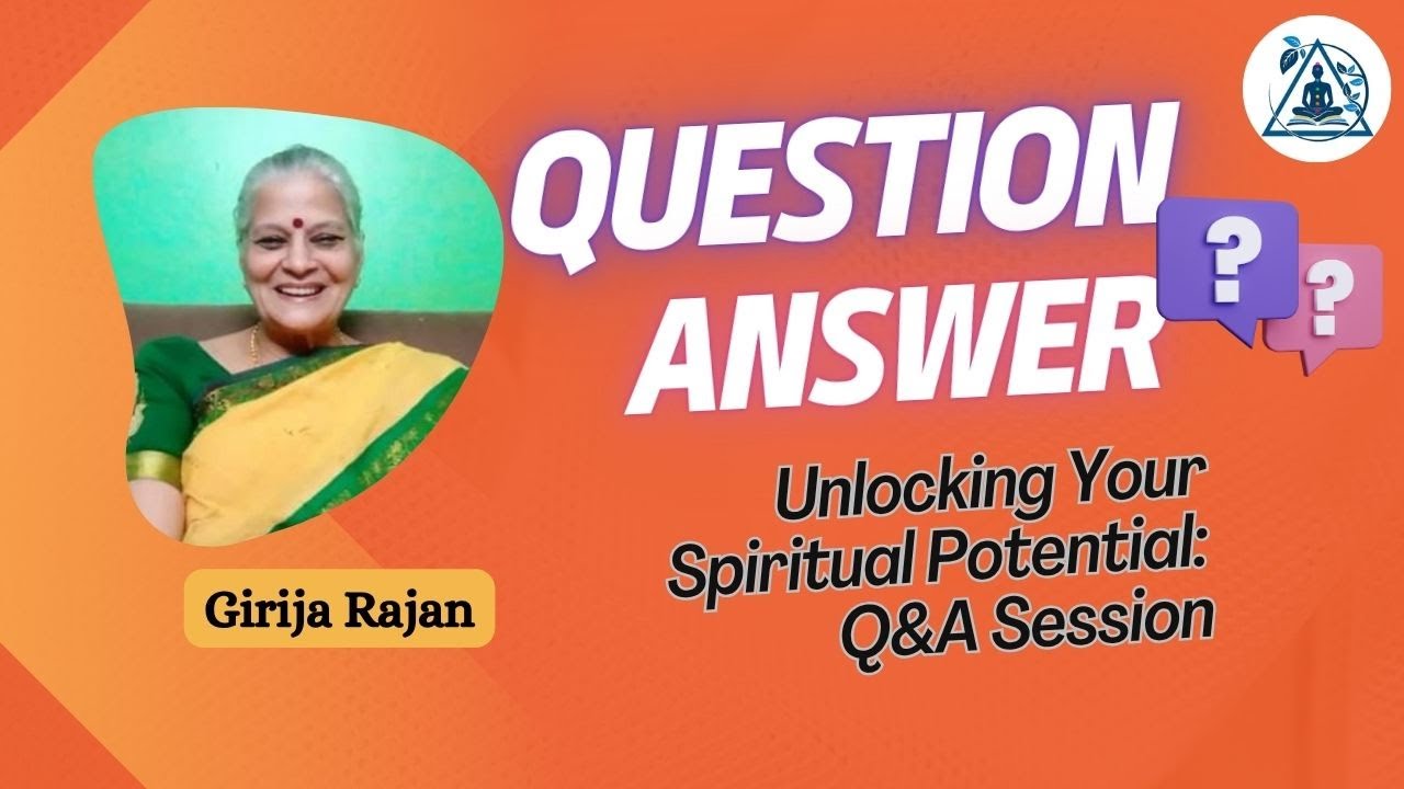 Question and Answer with Girija Rajan