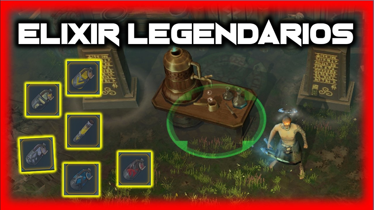 🔥ELIXIR LEGENDARIOS🔥¿COMO CREARLOS? ¿VALE LA PENA? FROSTBORN - El Javi G
