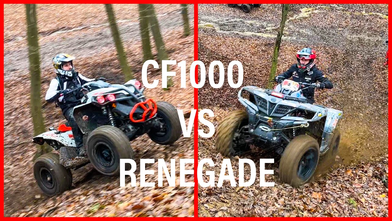 Crazy Hill Climbing (CF Moto 1000 Competition, Can Am Renegade)