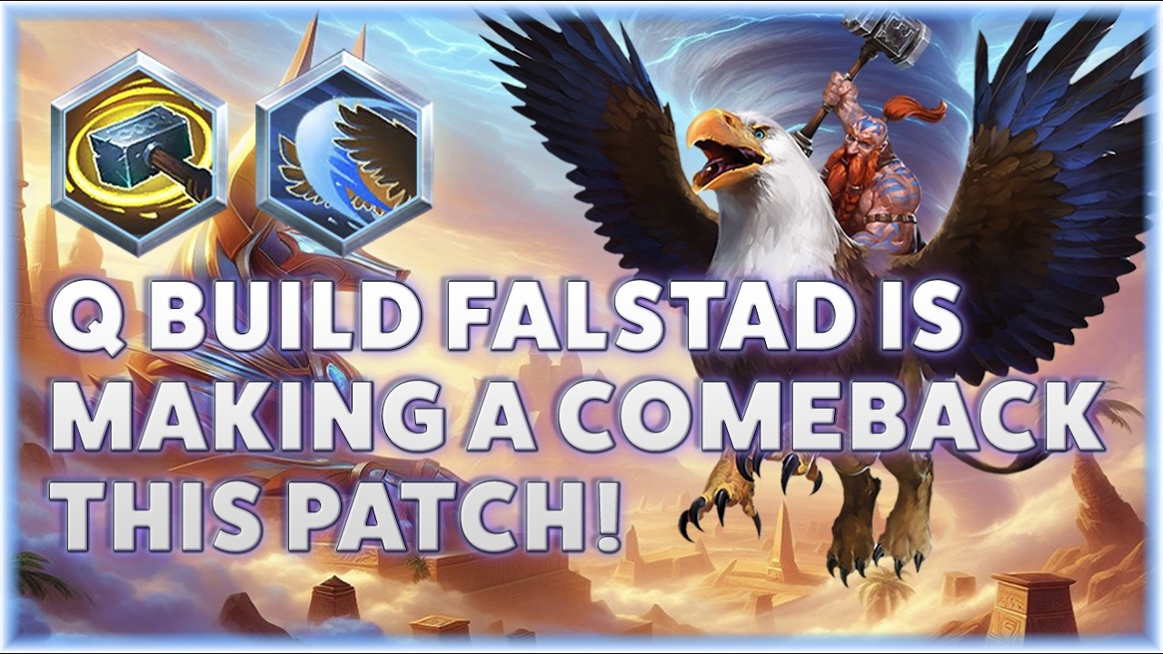 Falstad Gust &mdash; Q-БИЛД НА FALSTAD ВОЗВРАЩАЕТСЯ В ЭТОМ ПАТЧЕ! &mdash; Грандмастер Storm League