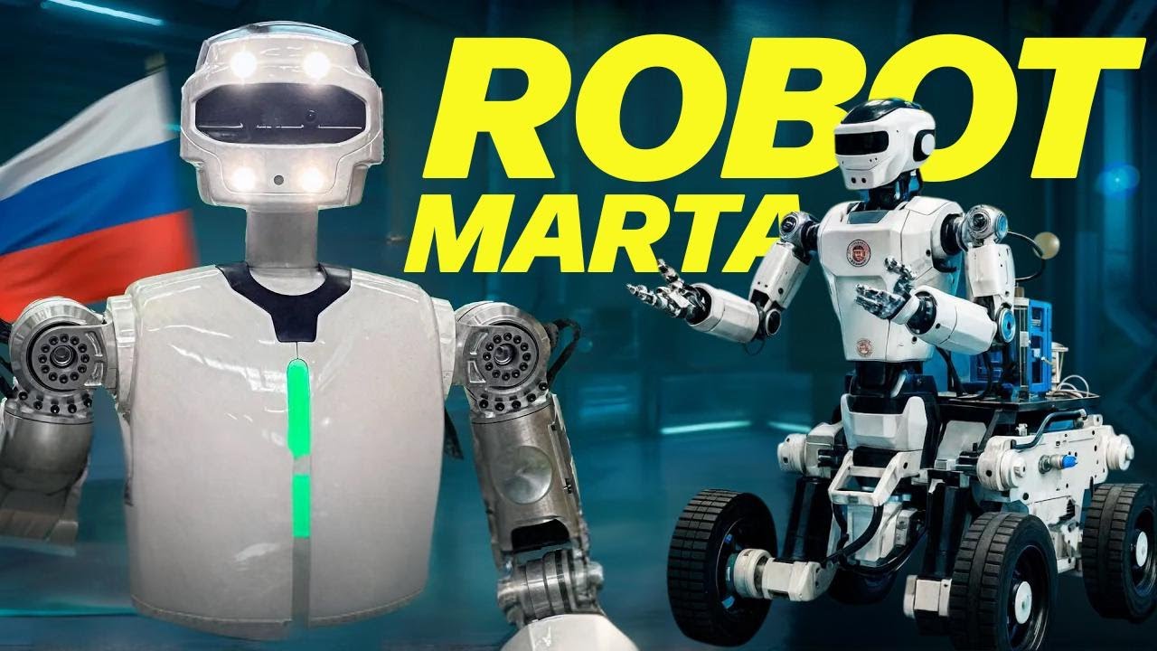 Se crea el robot Marfa en Rusia y se prepara para el vuelo del robot Teledroid