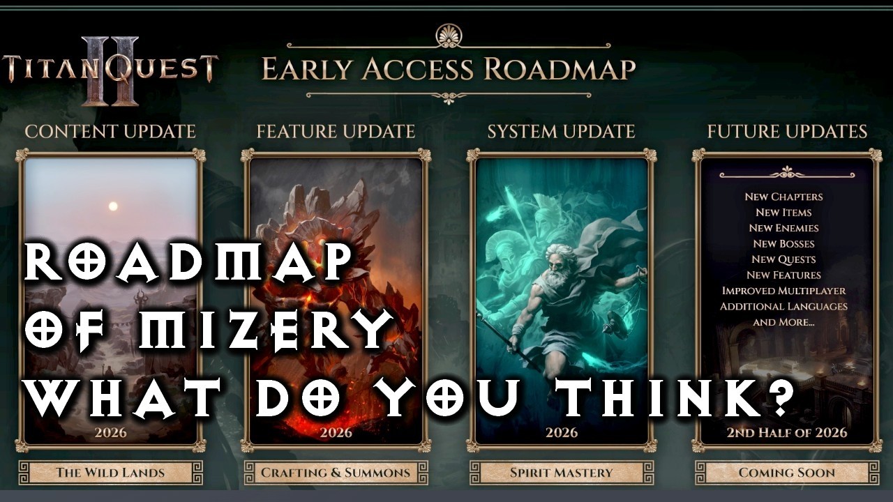 Titan Quest 2 - New Roadmap is out? WorldOFWarcraft!!!
