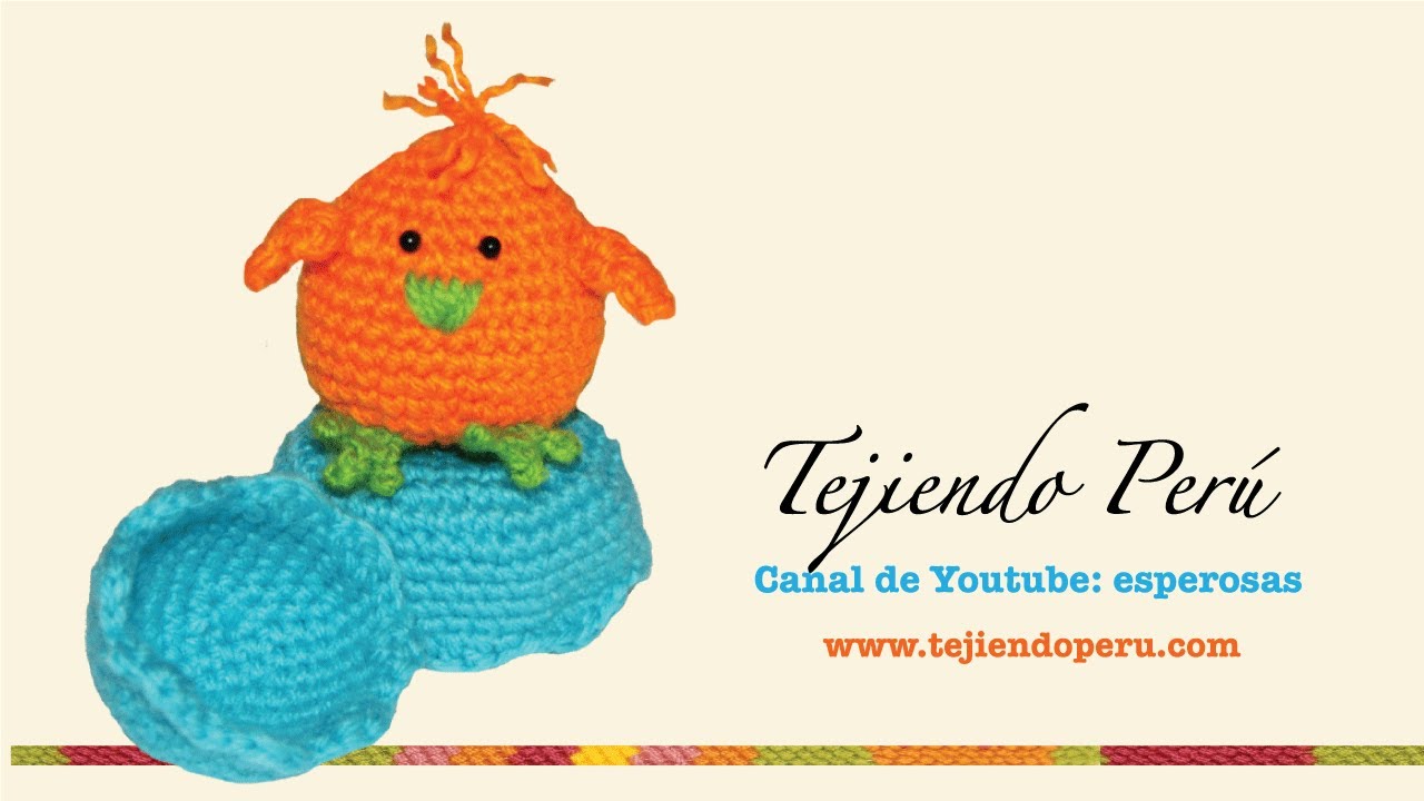 Pollitos tejidos en crochet (amigurumi) Parte 2