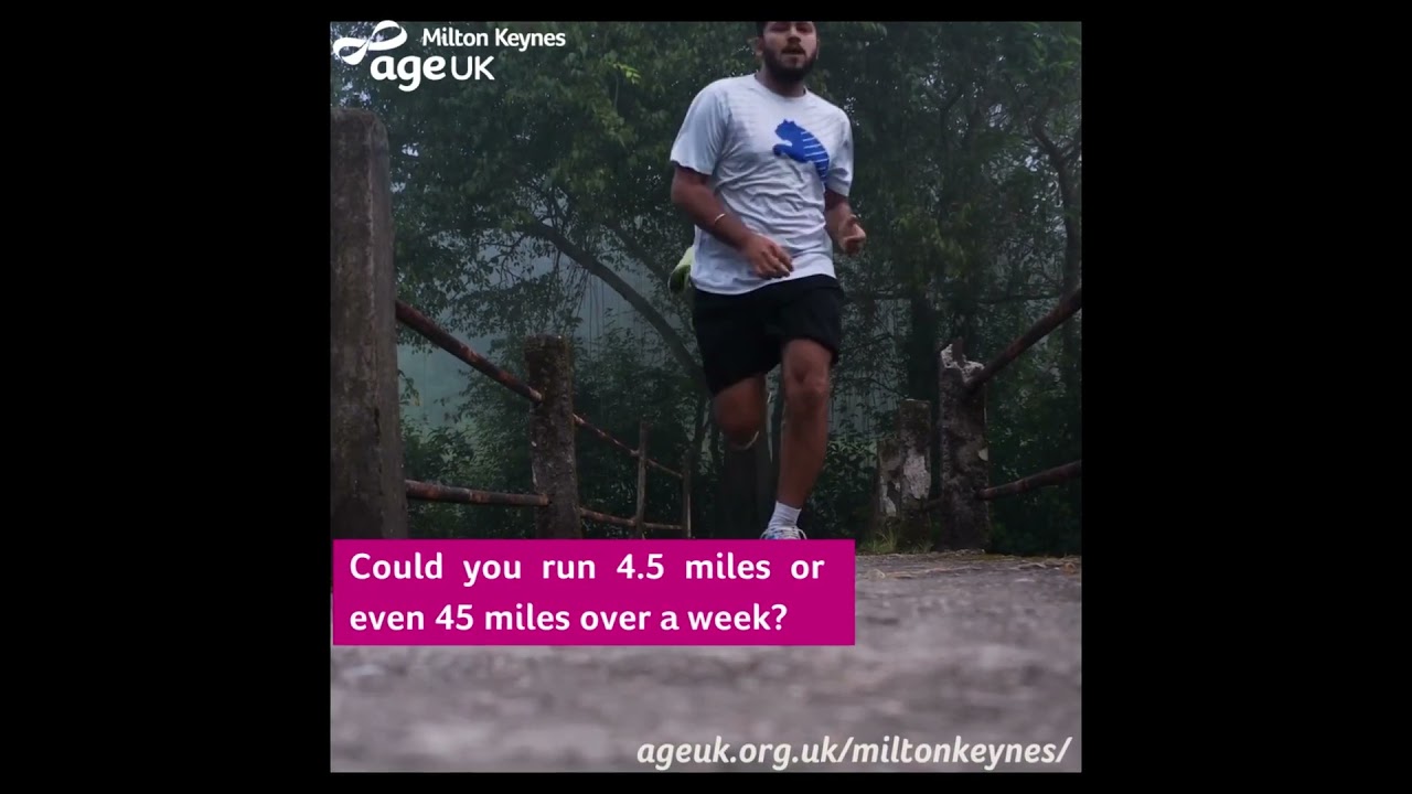 AGE UK MILTON KEYNES - Run Challenge 45 Video