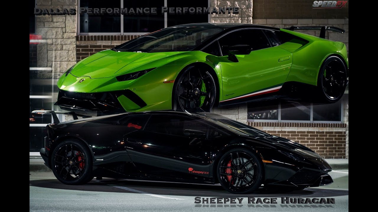 Sheepey Race Huracan VS Dallas Performance Performante! INSANE STREET RACE!!!