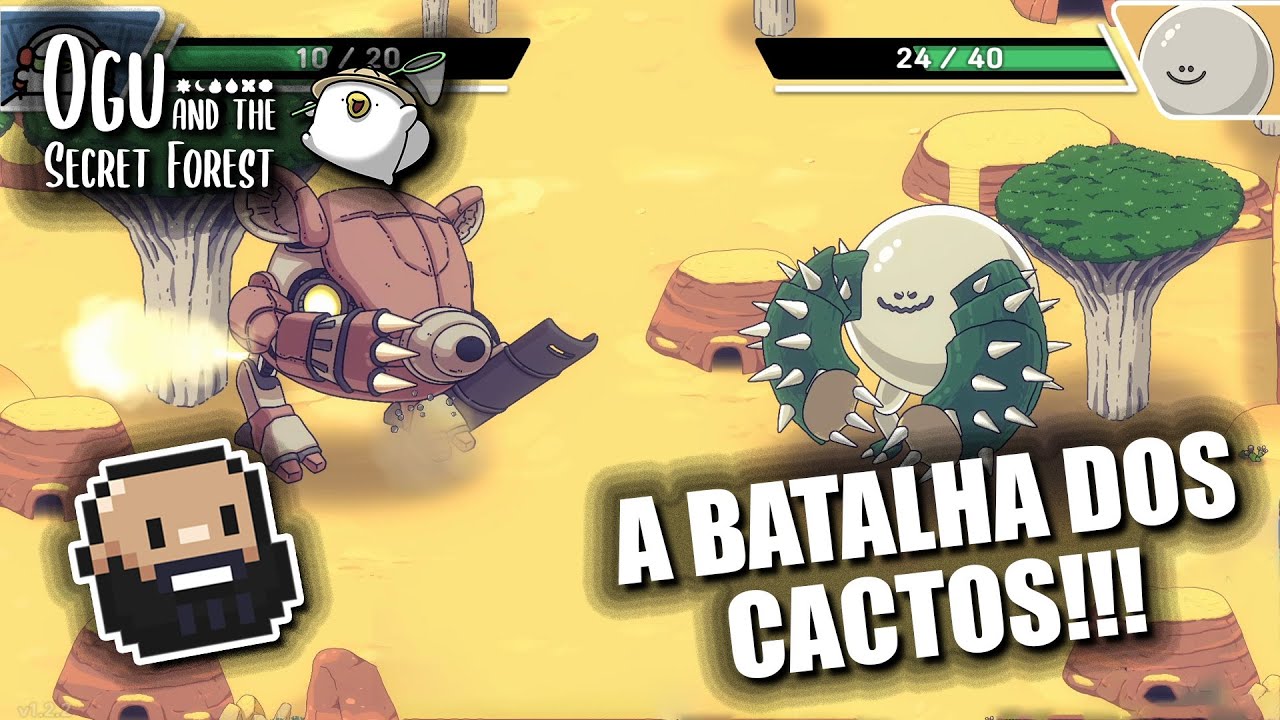 !!! CONSTRUÍ O MECHA MUSARANHO E ENFRENTEI 4 CACTOS GIGANTES !!! 