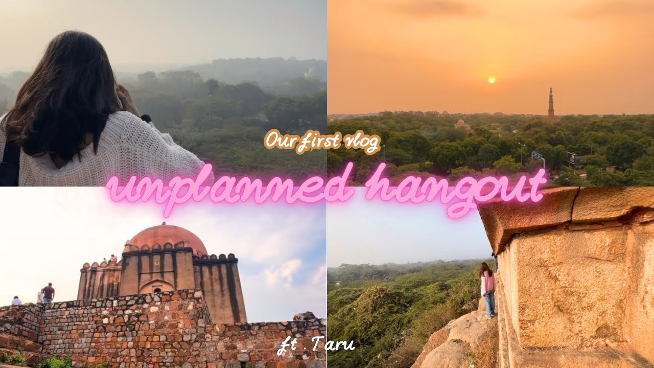 Our first vlog ft. Hidden spots delhi