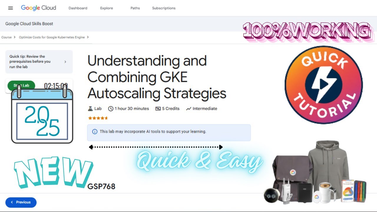 Understanding and Combining GKE Autoscaling Strategies || GSP768 || #qwiklabs #arcade
